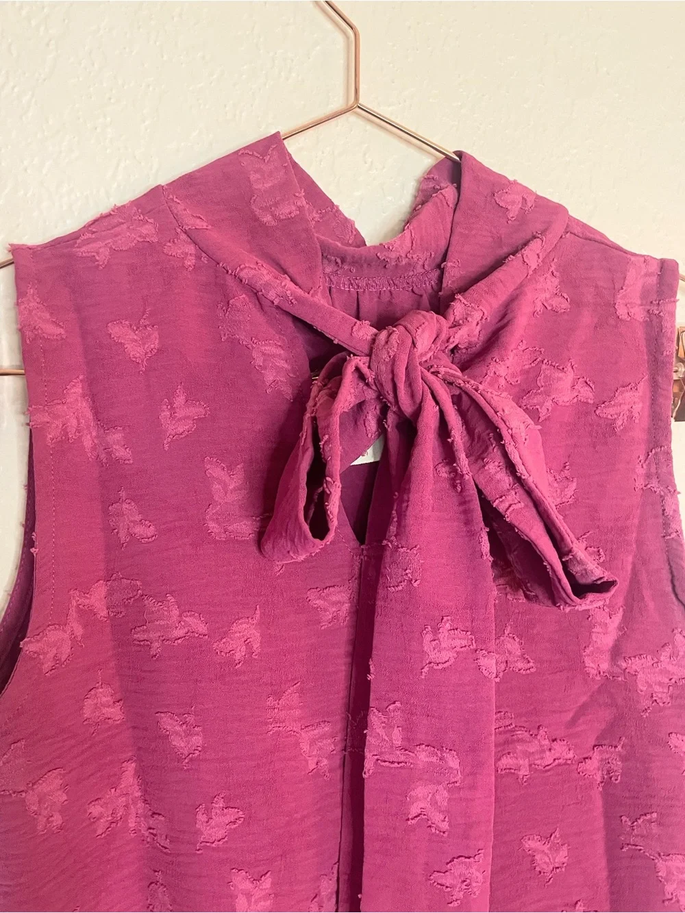 Easel Magenta Pink Matching Top & Shorts Set NWT Small Vacation Resort Boho Set